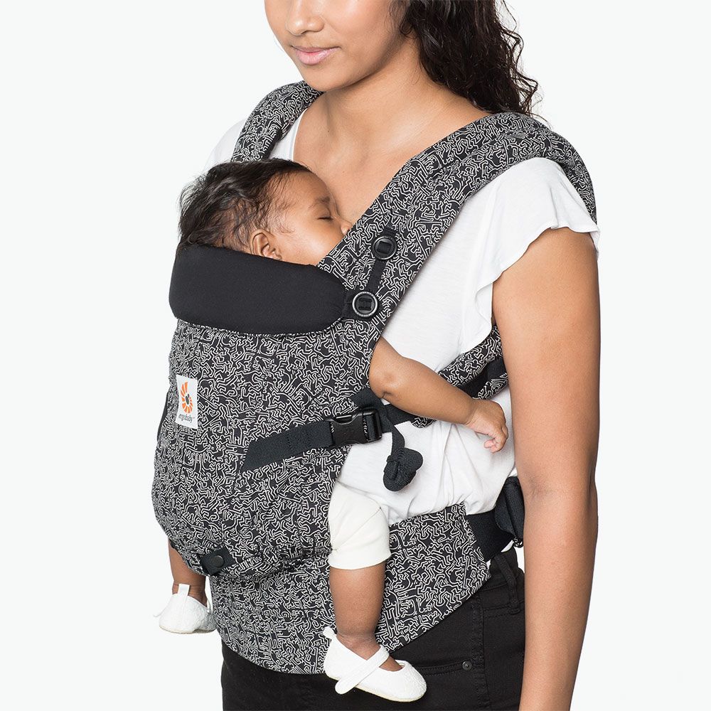 ergo baby carrier black with stars